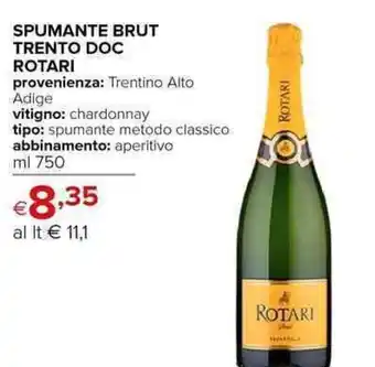 Rotari Spumante Brut Trento DOC 750 ml