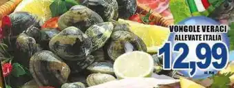 Sacoph Vongole Veraci Allevate Italia offerta