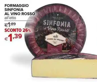 Iperal Formaggio Sinfonia Al Vino Rosso offerta
