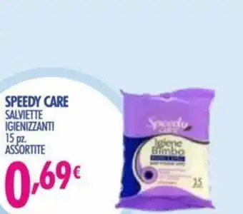 Acqua & Sapone Speedy Care Salviette Igienizzanti 15 pz. assortite offerta