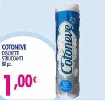 Acqua & Sapone Cotoneve Dischetti Struccanti 80 pz. offerta