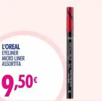 Acqua & Sapone L'Oréal Eyeliner Micro Liner Assortita offerta