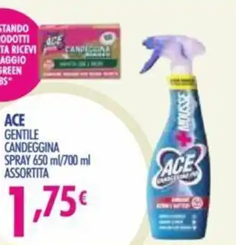 Acqua & Sapone Ace Gentile Candeggina spray 650 ml/700 ml assortita offerta
