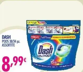Acqua & Sapone Dash Pods 38/34 pz. assortite offerta