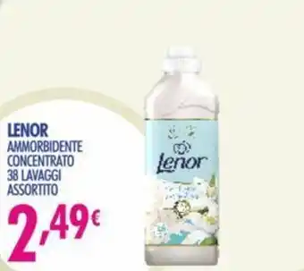 Acqua & Sapone Lenor Ammorbidente Concentrato 38 lavaggi assortito offerta