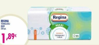 Acqua & Sapone Regina Tovaglioli Maxi 250 pz. offerta