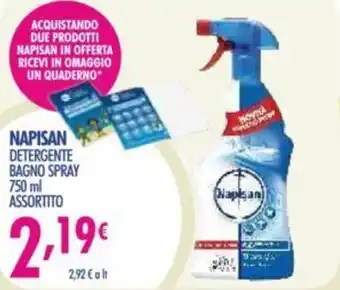 Acqua & Sapone Napisan Detergente Bagno Spray 750 ml assortito offerta