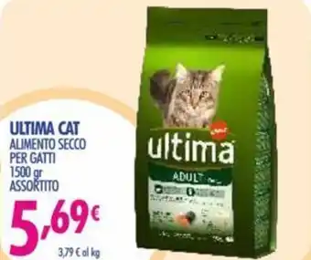 Acqua & Sapone Ultima Cat Alimento Secco per Gatti 1500 gr assortito offerta
