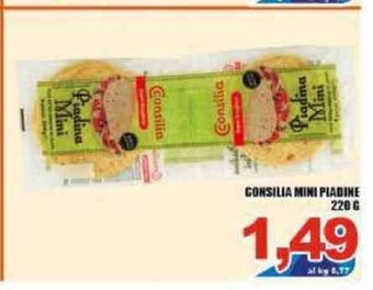 Consilia Mini Piadine 220 g