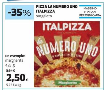 Coop Pizza la numero uno italpizza offerta