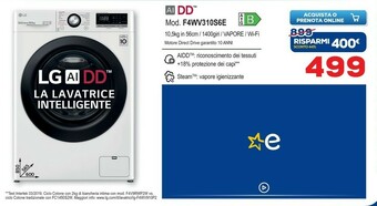 Euronics LG Lavatrice Lg offerta