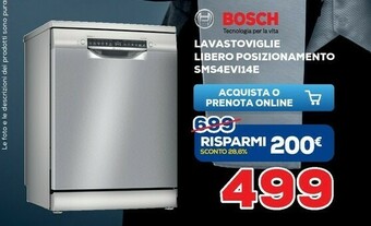 Bosch Lavastoviglie