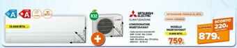 Expert Mitsubishi Electric Condizionatore MSZBT35VGKKIT offerta
