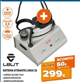 Expert Lelit Sistema Stirante Linea 32 offerta