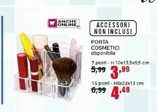 Happy Casa Porta Cosmetici offerta