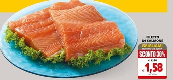 Il Gigante Filetto Di Salmone offerta
