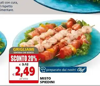 Il Gigante Misto Spiedini