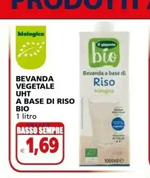 Il Gigante Il Gigante Bevanda A Base Di Bevanda Vegetale Uht offerta