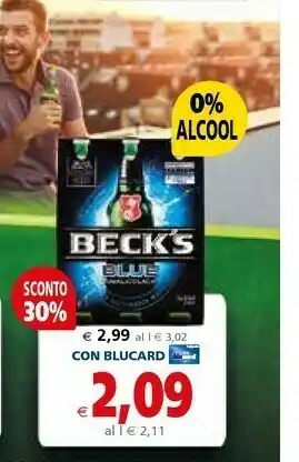 Il Gigante Beck's Birra offerta