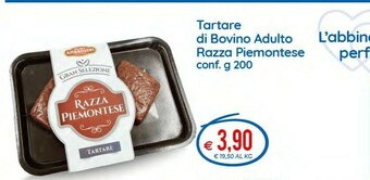 MD Discount Ambrosini Tartare Di Bovino Adulto Razza Piemontese offerta