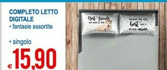 MD Discount Completto Letto Digitale Singolo offerta