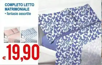 MD Discount Completto Letto Matrimoniale offerta