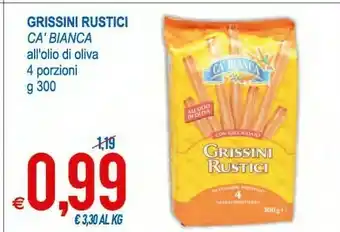 MD Discount Ca' Bianca Grissini Rustici All' Olio Di Oliva offerta