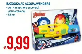 MD Discount Bazooka Ad Acqua Avengers offerta