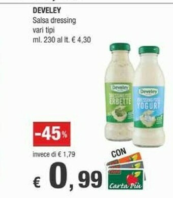 Crai Develey Salsa offerta