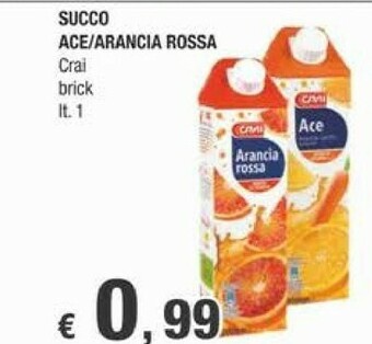 Crai Ace Succhi di frutta offerta