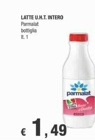 Crai Parmalat Latte parzialmente scremato offerta