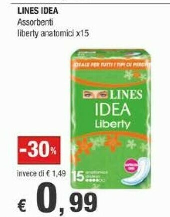 Crai Lines Assorbenti lines offerta
