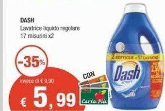 Crai Dash Detersivo lavatrice offerta