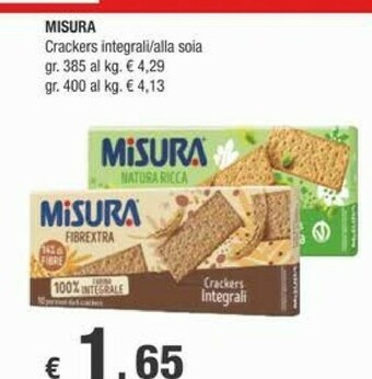 Crai Misura Crackers offerta