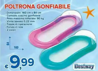MD Discount Poltrona Gonfiabile offerta