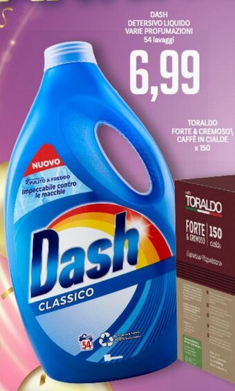 Supermercati Piccolo Dash Detersivo Liquido varie profumazioni 54 lavaggi offerta