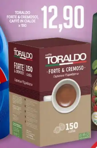 Supermercati Piccolo Toraldo Forte & Cremoso/Caffè in cialde x 150 offerta