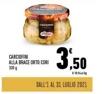 Conad Superstore Ortocori Carciofini Alla Brace offerta