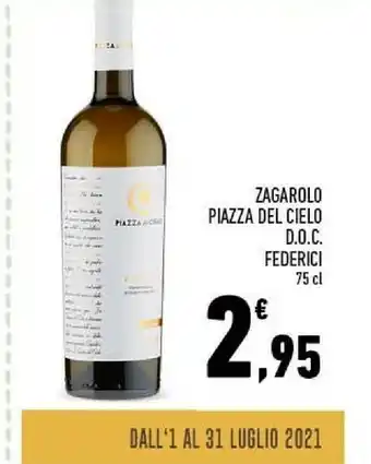 Conad Superstore Federici Zagarolo Piazza Del Cielo Doc offerta