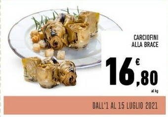 Conad Superstore Carciofini Alla Brace offerta