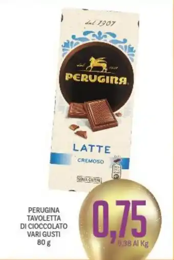 Supermercati Piccolo Perugina Tavoletta di cioccolato vari gusti 80 g offerta
