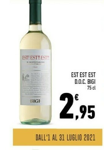 Conad Superstore Bigi Est Est Est Doc offerta