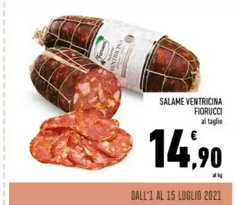 Conad Superstore Fiorucci Salame Ventricina offerta