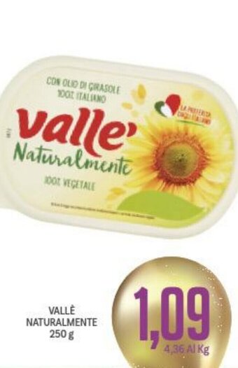 Supermercati Piccolo Valle' Naturalmente 250 g offerta