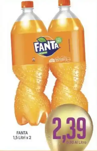 Supermercati Piccolo Fanta 1,5 Litri x 2 offerta