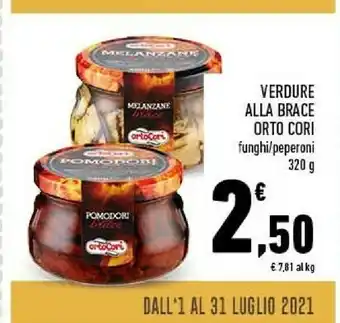 Orto cori Verdure Alla Brace Funghi
