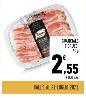 Conad Superstore Fiorucci Guanciale offerta