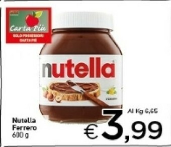 Crai Ferrero Crema al cioccolato offerta