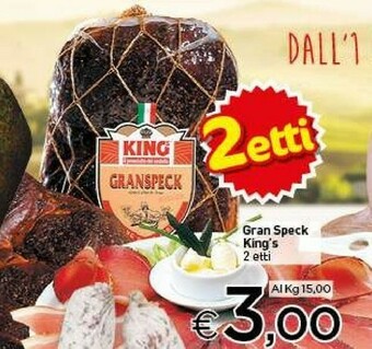 Crai Speck offerta
