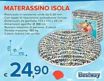 MD Discount Bestway Materassino Isola offerta